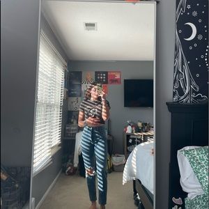 pacsun ultra high rise jeans